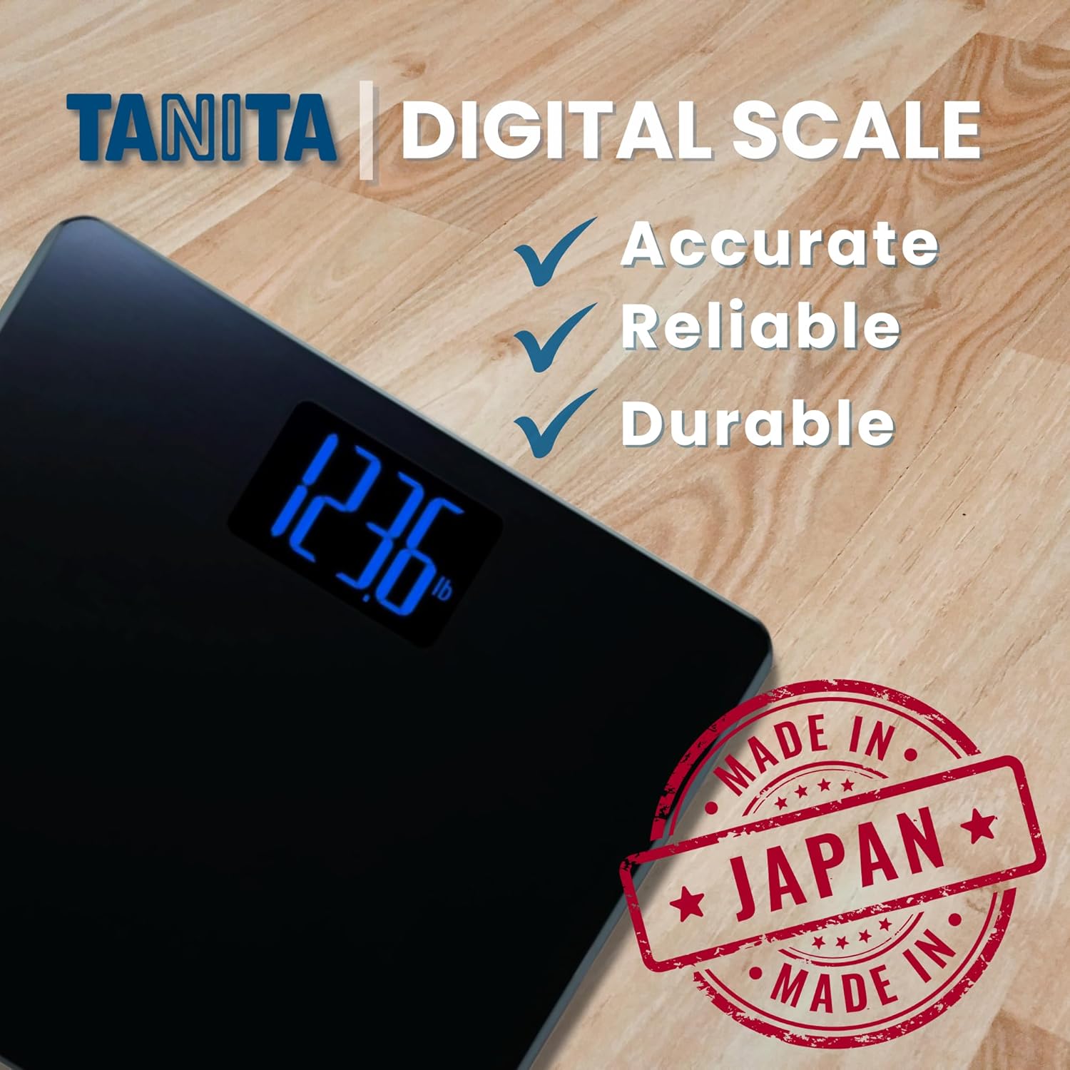 Tanita Báscula digital de peso HD-366