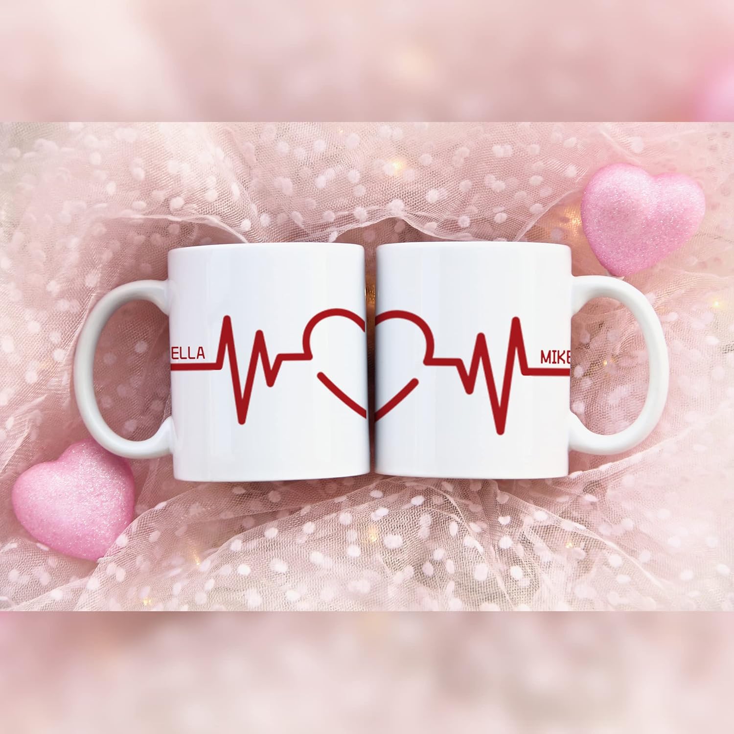 Taza de café personalizada para el día de San Valentín, regalos para él y ella, para novio, novia, taza divertida personalizada para pareja, regalo
