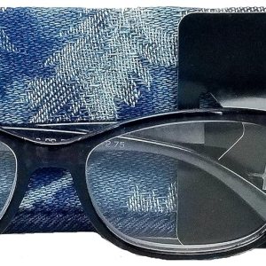Foster Grant Gafas de lectura Kayleen blu para mujer con estuche +1.25 Foster Grant Gafas de lectura Kayleen blu para mujer con estuche +1.25