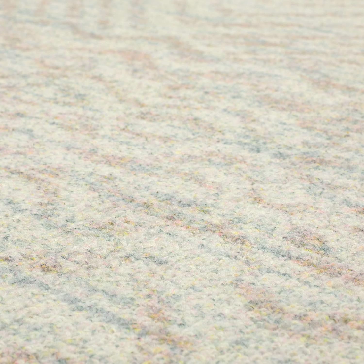 Mohawk Home Zig Zag – Alfombra de área a rayas color crema marfil de 4 x 6 pies, perfecta para entrada, lavandería, pasillo