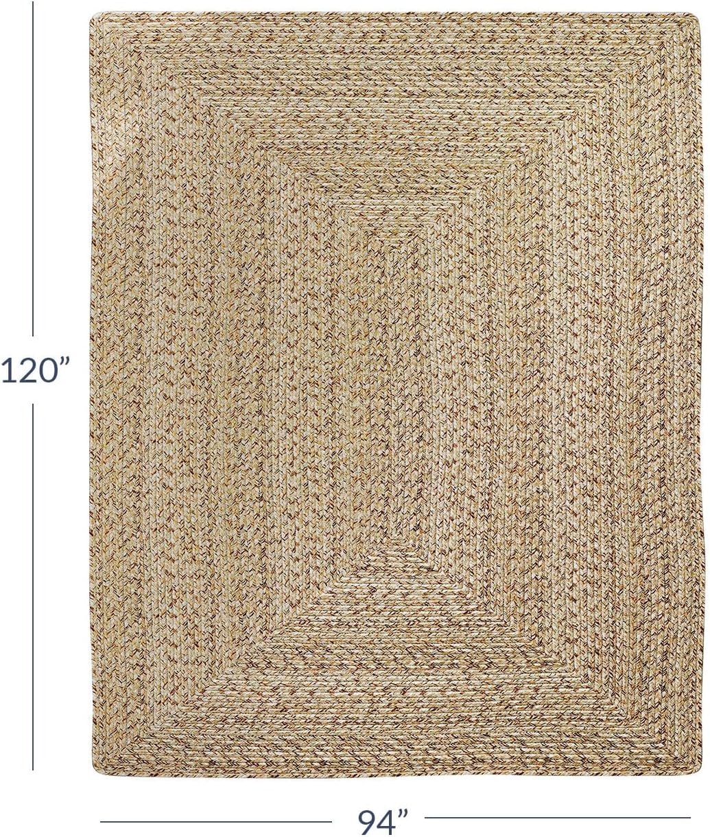 BELLEZE Alfombra moderna de color liso para interiores y exteriores, alfombra decorativa para patio, sala de estar o cocina, estilo bohemio de lujo