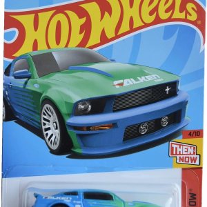 Hot Wheels Ford Mustang ’07, entonces y ahora 410 azulverde 205250 Hot Wheels Ford Mustang ’07, entonces y ahora 410 azulverde 205250