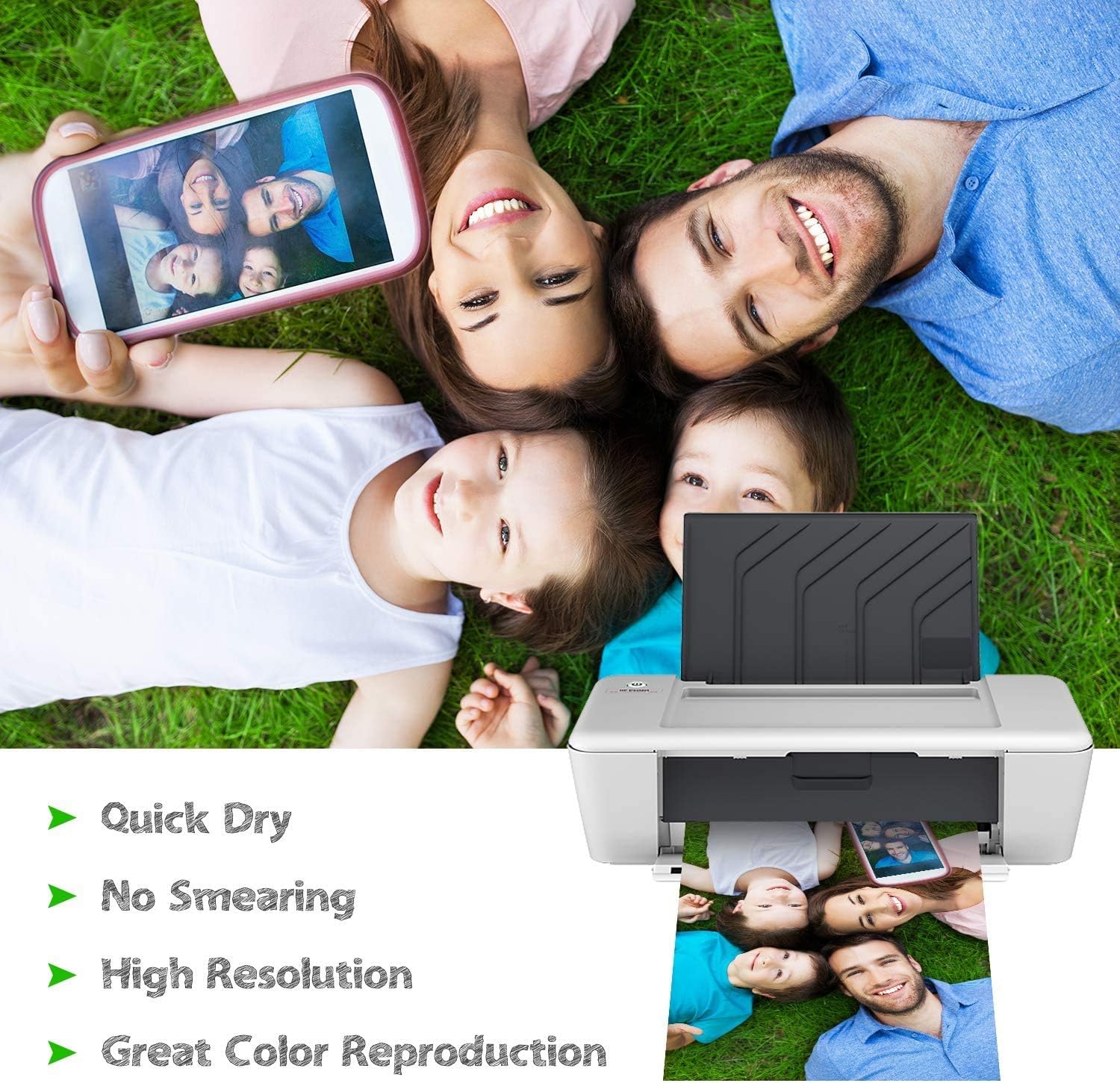 Koala Ultra Premium – Papel fotográfico satinado de 13 x 19 pulgadas, para impresora de inyección de tinta, resistente al agua, semibrillante, 50