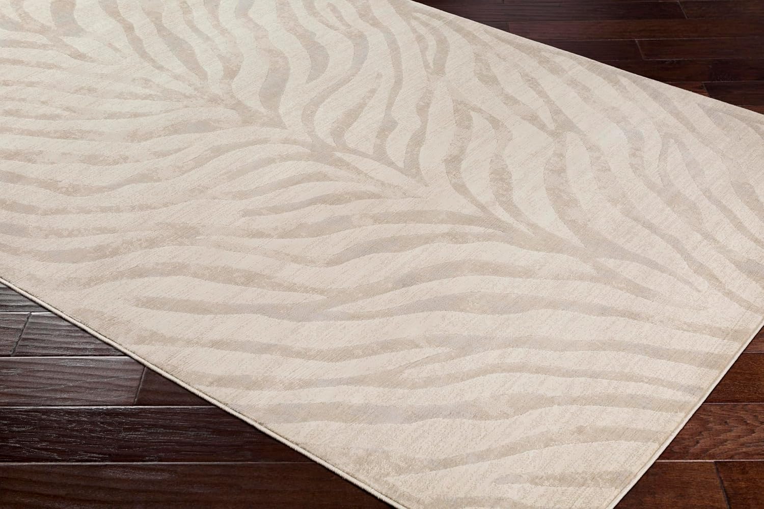 Mark&Day – Alfombra moderna de 6 x 9 pies, color gris claro, alfombra gris beige para sala de estar, dormitorio o cocina (6 pies 7 pulgadas x 9 pies)