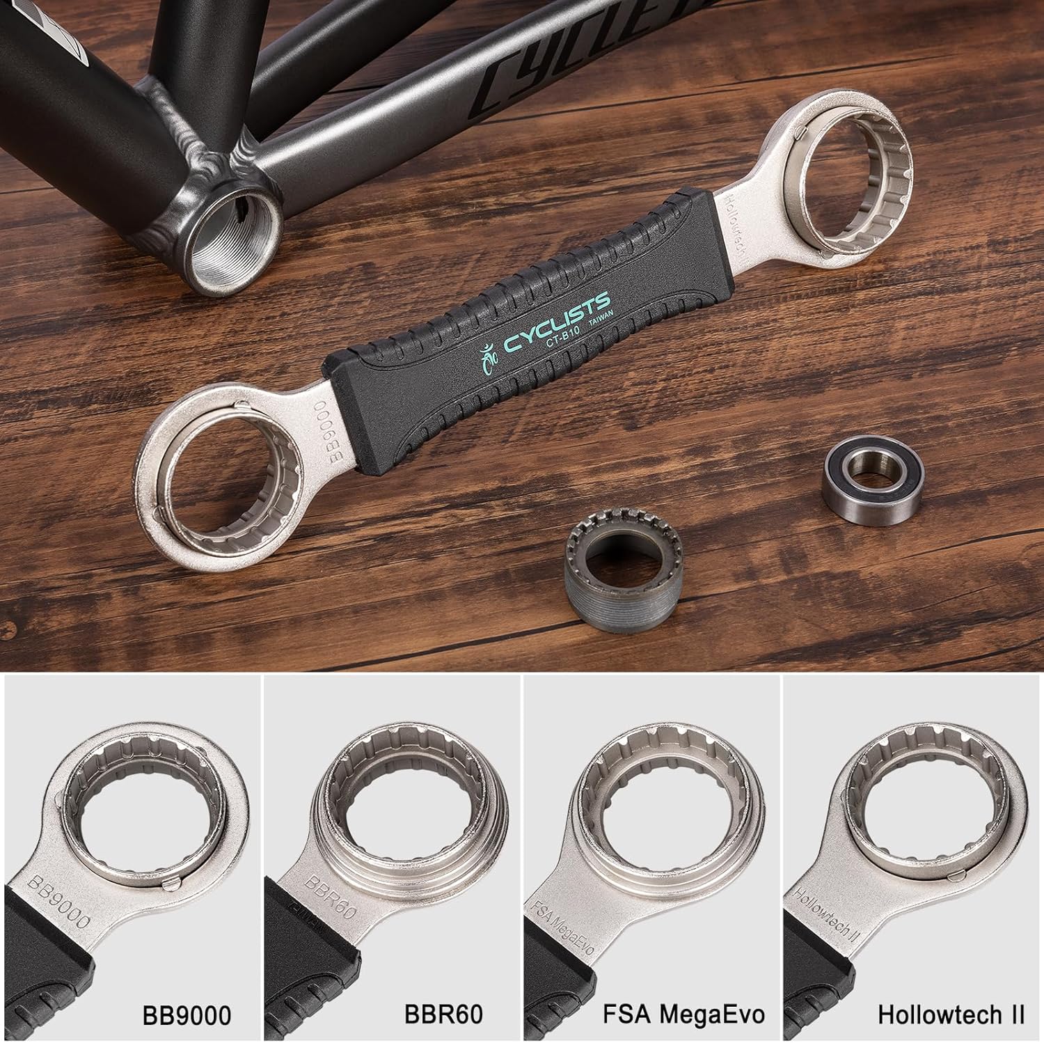 Kit de herramientas para bicicleta con estuche de almacenamiento, juego de herramientas de reparación de bicicletas de 35 piezas portátil,