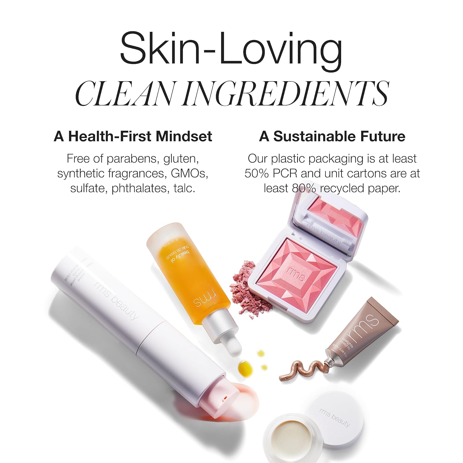 RMS Beauty Liplights Cream Lip Gloss – Lip Plumper, Lip Balm & Lip Gloss with Jojoba Oil, Hydrating Lip Tint & Lip Plumper Gloss, Tinted Lip Gloss