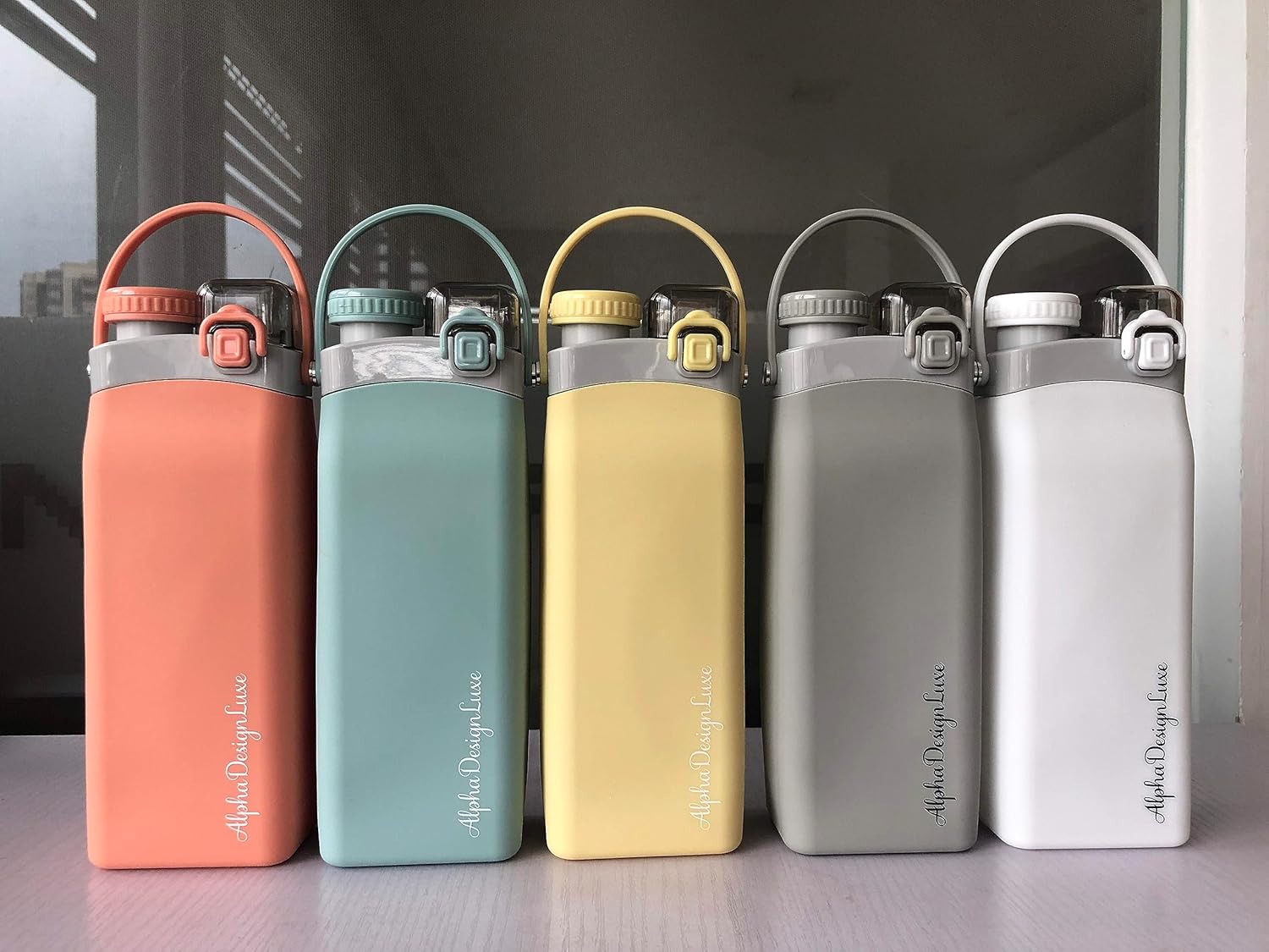 Botella de agua de silicona plegable, sin BPA, 100% materiales de grado alimenticio, duradera, portátil, versátil, a prueba de fugas, con popote