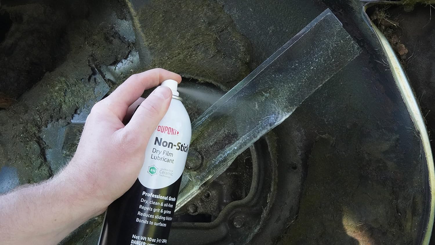 DuPont, lubricante seco, capa antiadherente de teflón