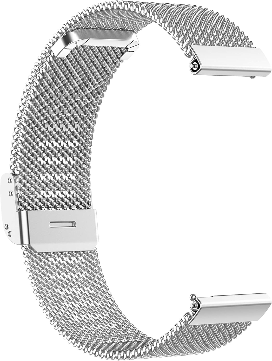Chofit Correa de malla metálica de acero inoxidable compatible con Amzhero IDW13IDW16IDW19Runfit-2 correas de reloj para mujeres y hombres, correa