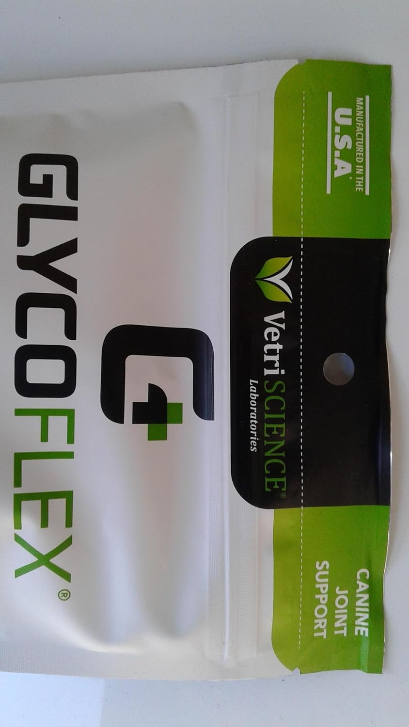 VetriScience GlycoFlex Sport – Suplemento deportivo para cadera y articulaciones para perros, masticables de apoyo articular con mejillón de labios