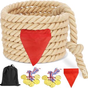 Juegos al aire libre, cuerda de tira y afloja para niños y adultos, juegos de fiesta de cumpleaños para reuniones familiares, juegos de verano al Juegos al aire libre, cuerda de tira y afloja para niños y adultos, juegos de fiesta de cumpleaños para reuniones familiares, juegos de verano al