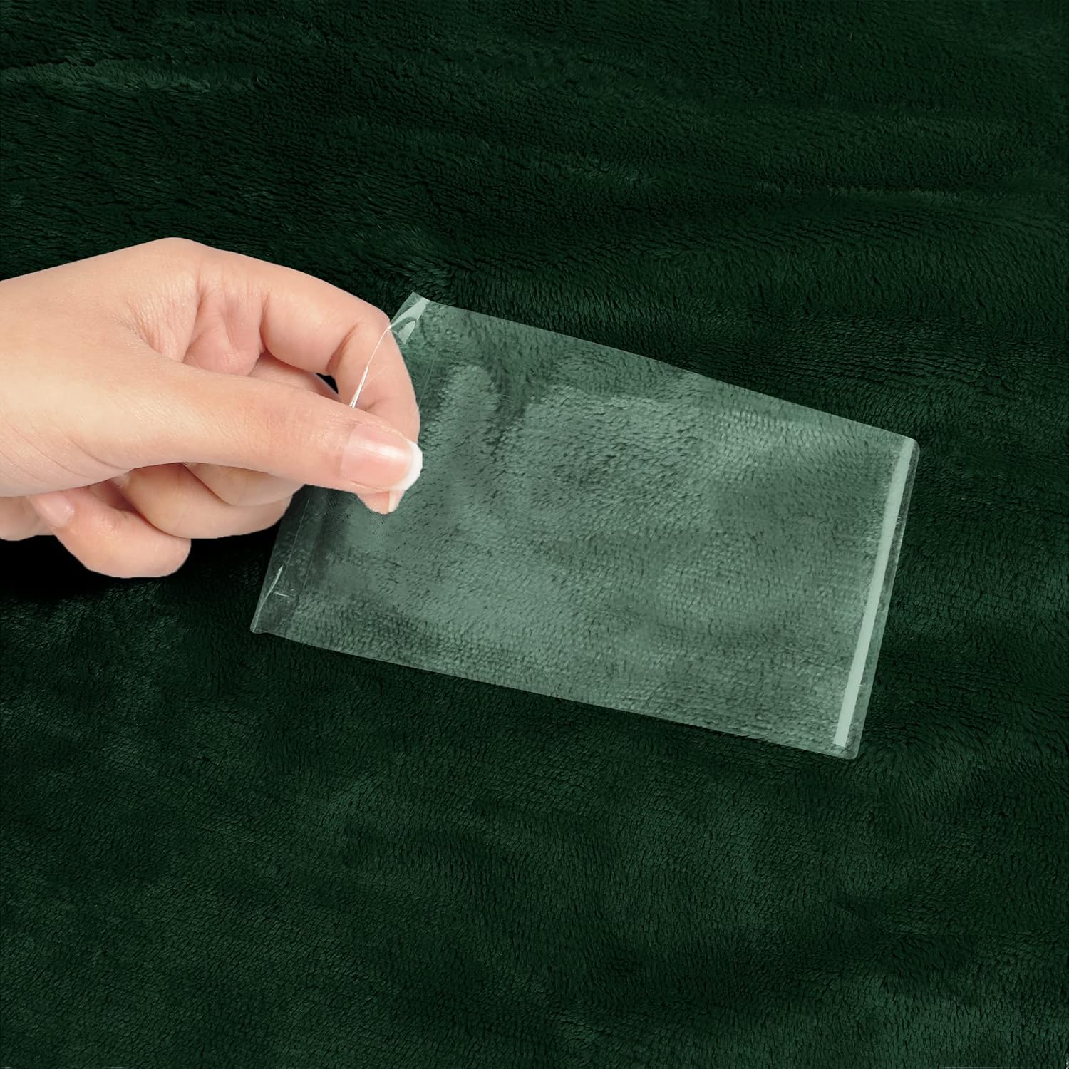 Utopia Bedding Manta Sherpa tamaño Queen Verde bosque, 90 x 90 pulgadas – Manta reversible de forro polar de felpa gruesa y cálida de 480 GSM para