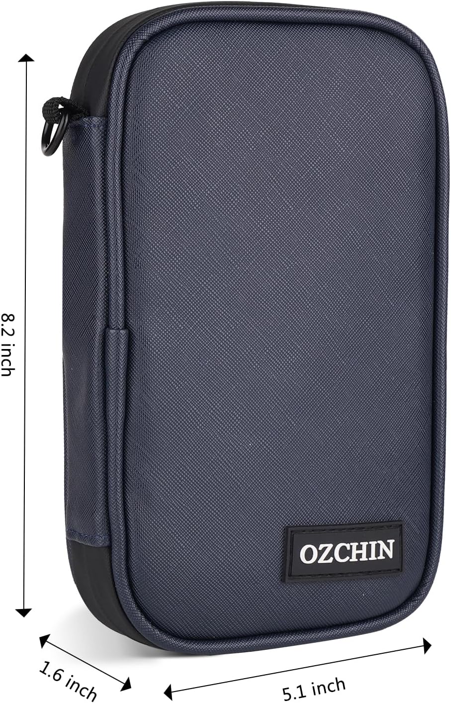 OZCHIN Bolsa de almacenamiento a prueba de olores, bolsa organizadora con cremallera, bolsa pequeña de viaje resistente al agua de 8 x 5 pulgadas