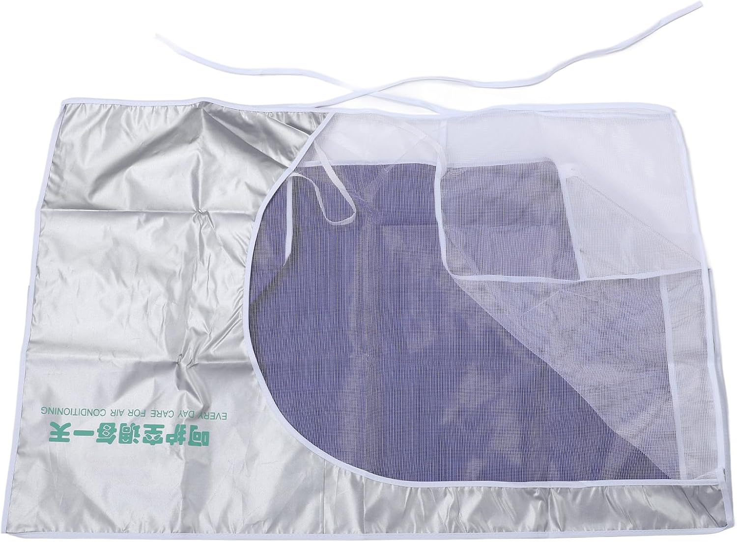 Cubierta duradera de CA para unidades exteriores, protección para todo tipo de clima, resistente al agua, diseño resistente al viento, se adapta a