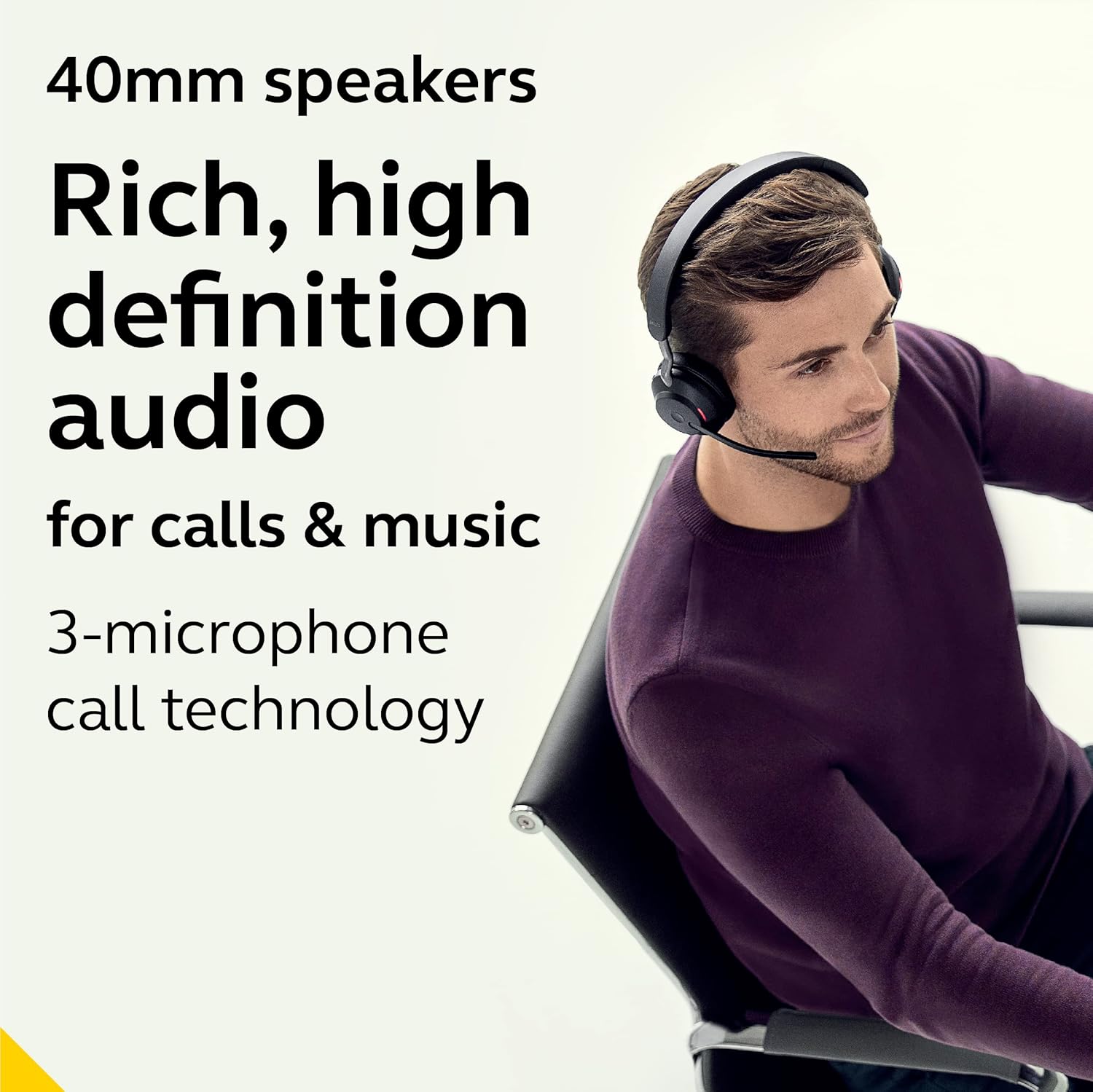 Jabra – audífonos Evolve2 65 Link380c UC con una sola salida de audio