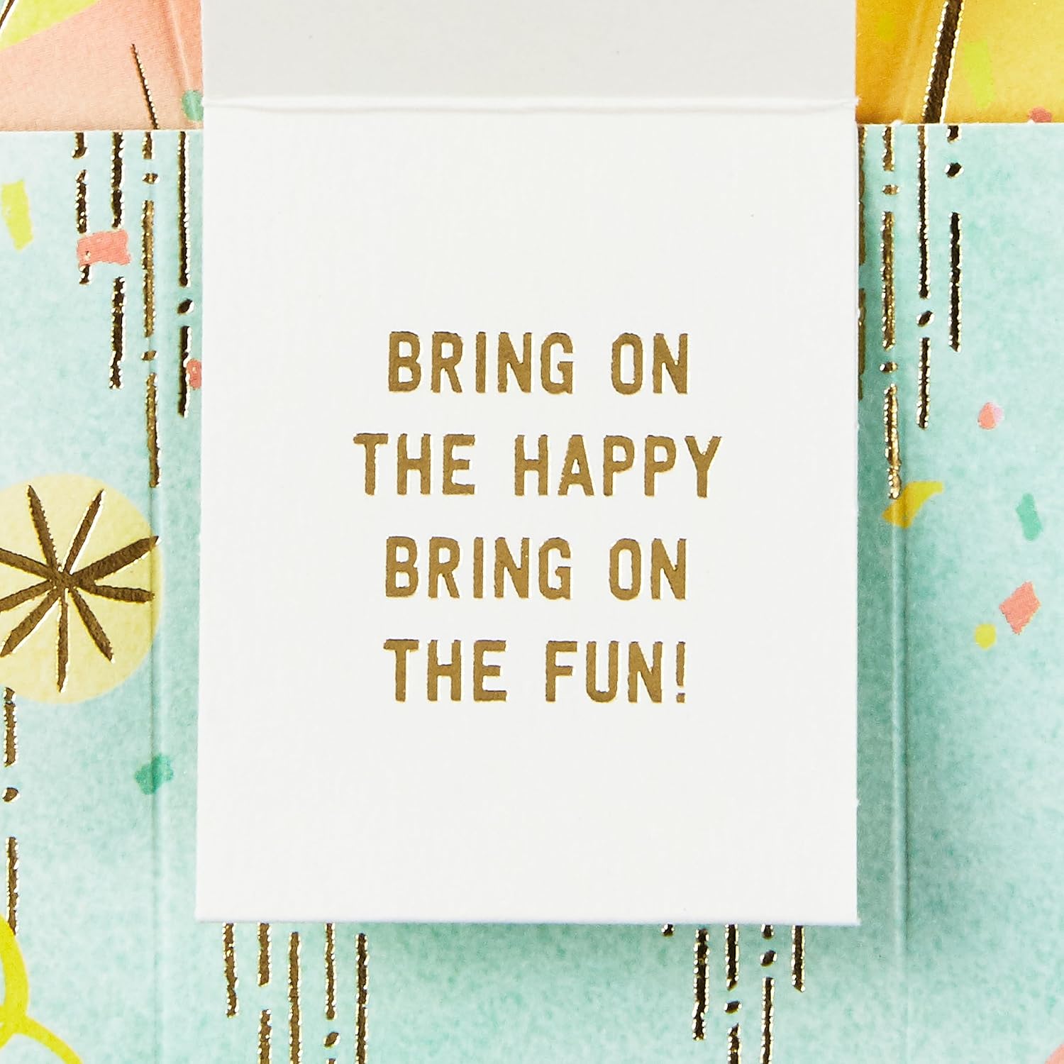Hallmark Paper Wonder – Tarjeta desplegable de cumpleaños (ramo de globos de cupcakes)