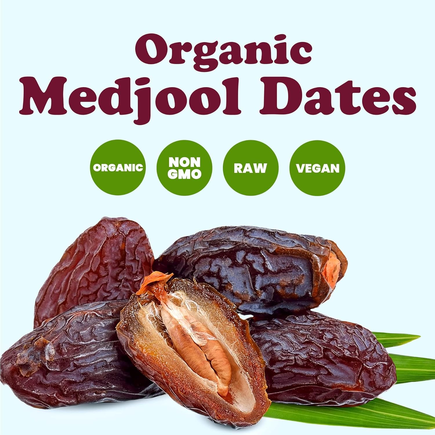 Comida para vivir Medjool orgánico