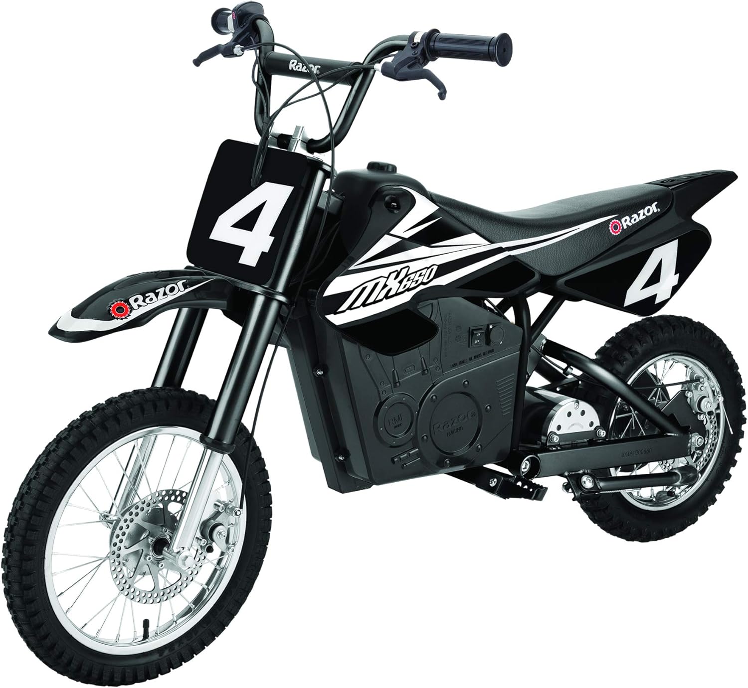 Razor MX650 – Paquete de bicicleta eléctrica Dirt Rocket MX500 Dirt Rocket con suspensiones dobles y manillar de elevación (paquete de 2)