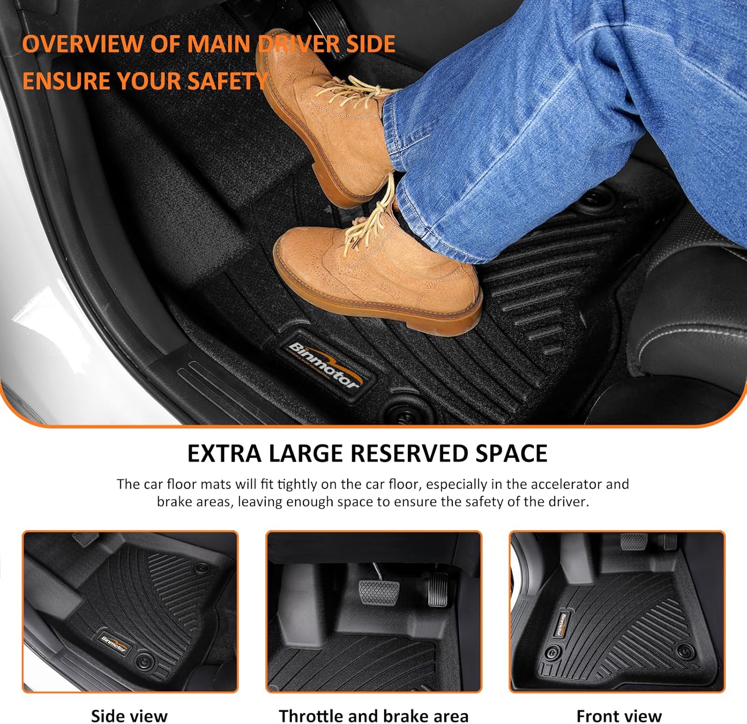 Juego de alfombrillas de carga para Mazda CX5 2022-2017, alfombrillas de piso para automóvil para Mazda CX 5, 2017-2022 Mazda CX-5 Tapete de carga,