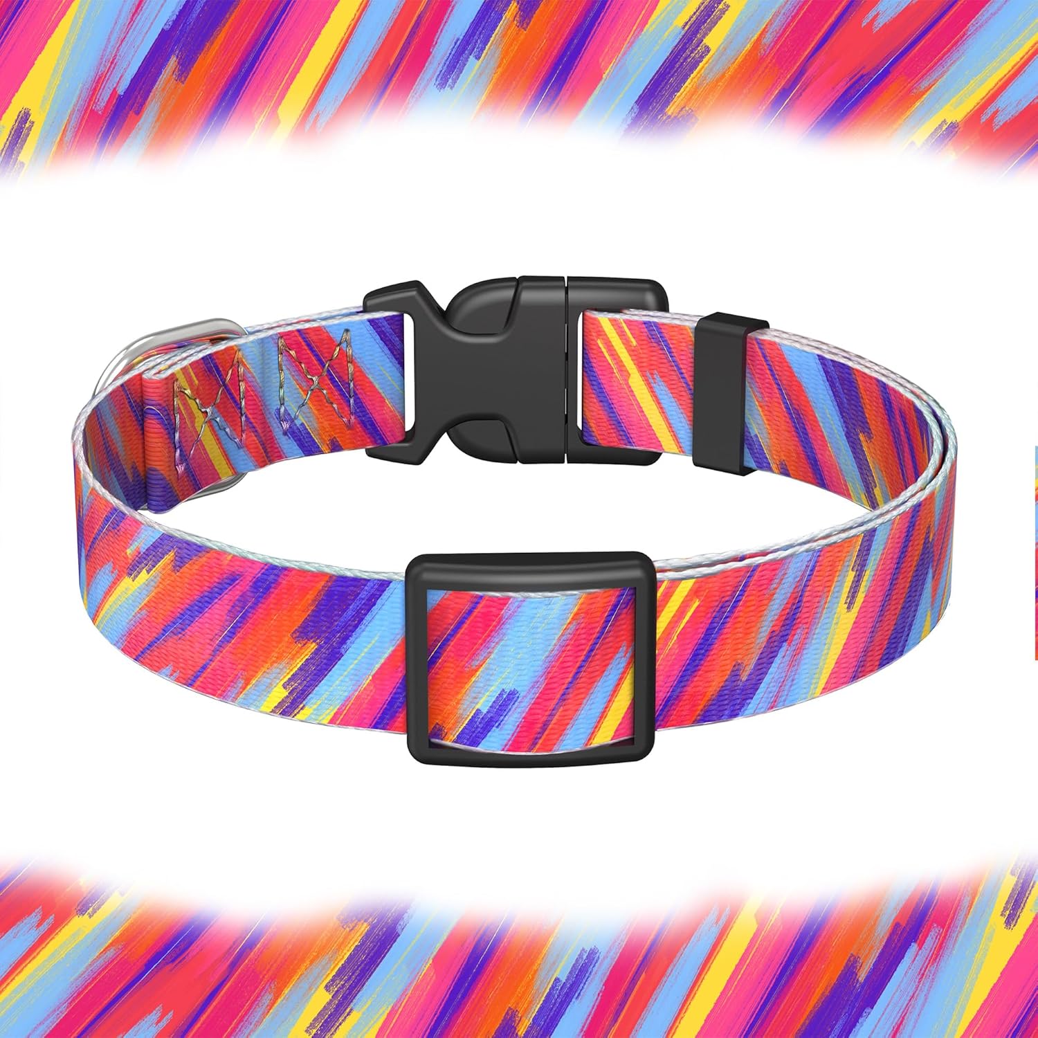Collar de perro con patrones especiales para perros grandes, hembras y machos, collar para cachorros extra pequeños y medianos, collares suaves y