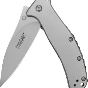 Cuchillo Zing de acero inoxidable Kershaw 1730SS con velocidad segura Cuchillo Zing de acero inoxidable Kershaw 1730SS con velocidad segura
