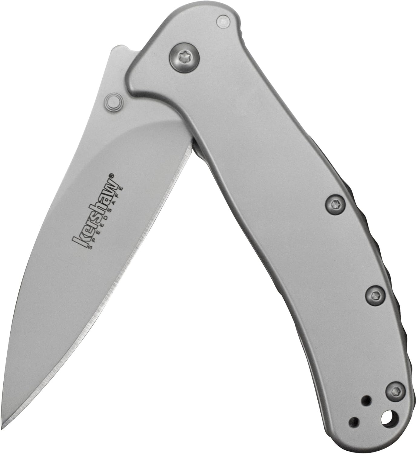 Cuchillo Zing de acero inoxidable Kershaw 1730SS con velocidad segura