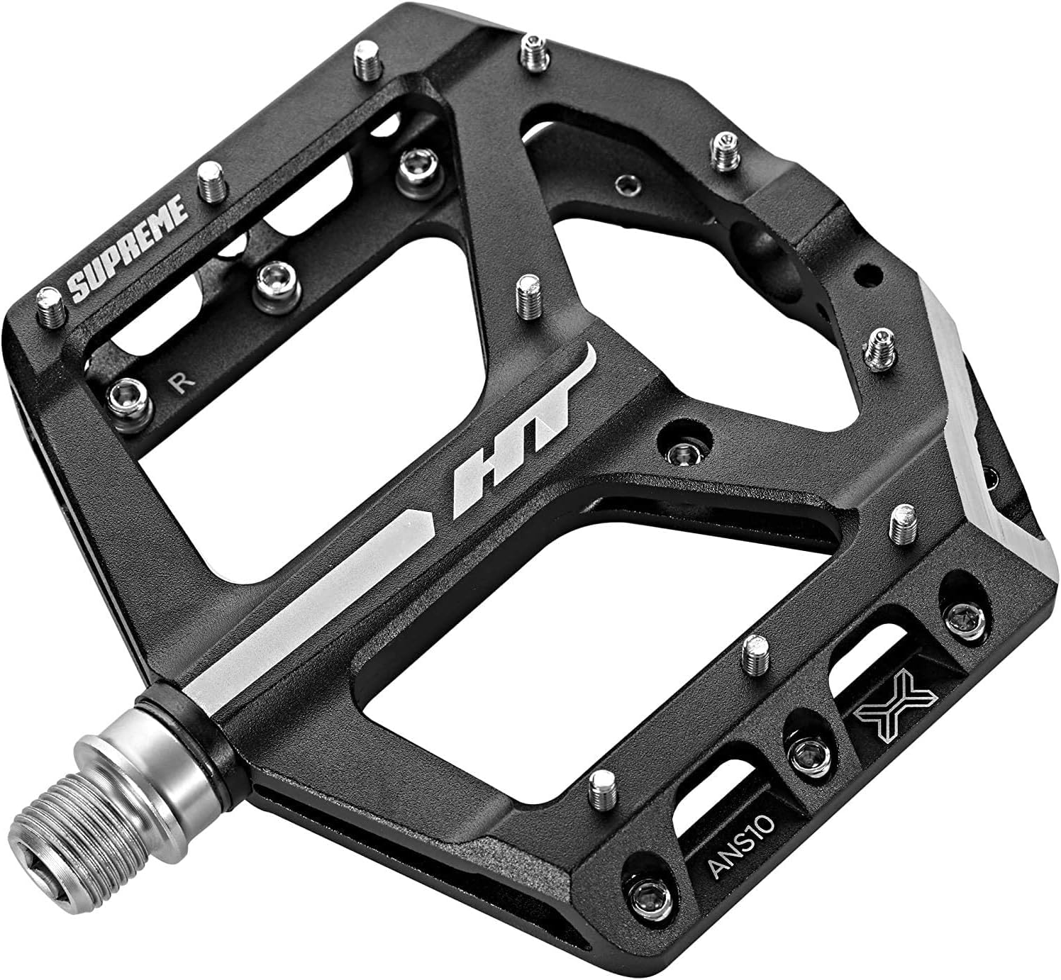 HT Components ANS10 Supreme – Par de pedales de aleación para bicicleta de 916 pulgadas