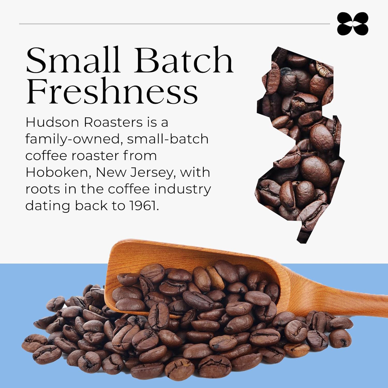 Hudson Roasters Fair Trade Guatemala Premium – Café en grano entero, tostado medio, bolsa de 12 onzas