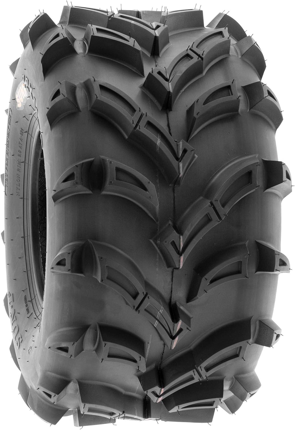 SunF A024 22×11-9 ATV UTV – Juego de 2 neumáticos para barro y sendero, 6-PR, banda de rodadura direccional profunda