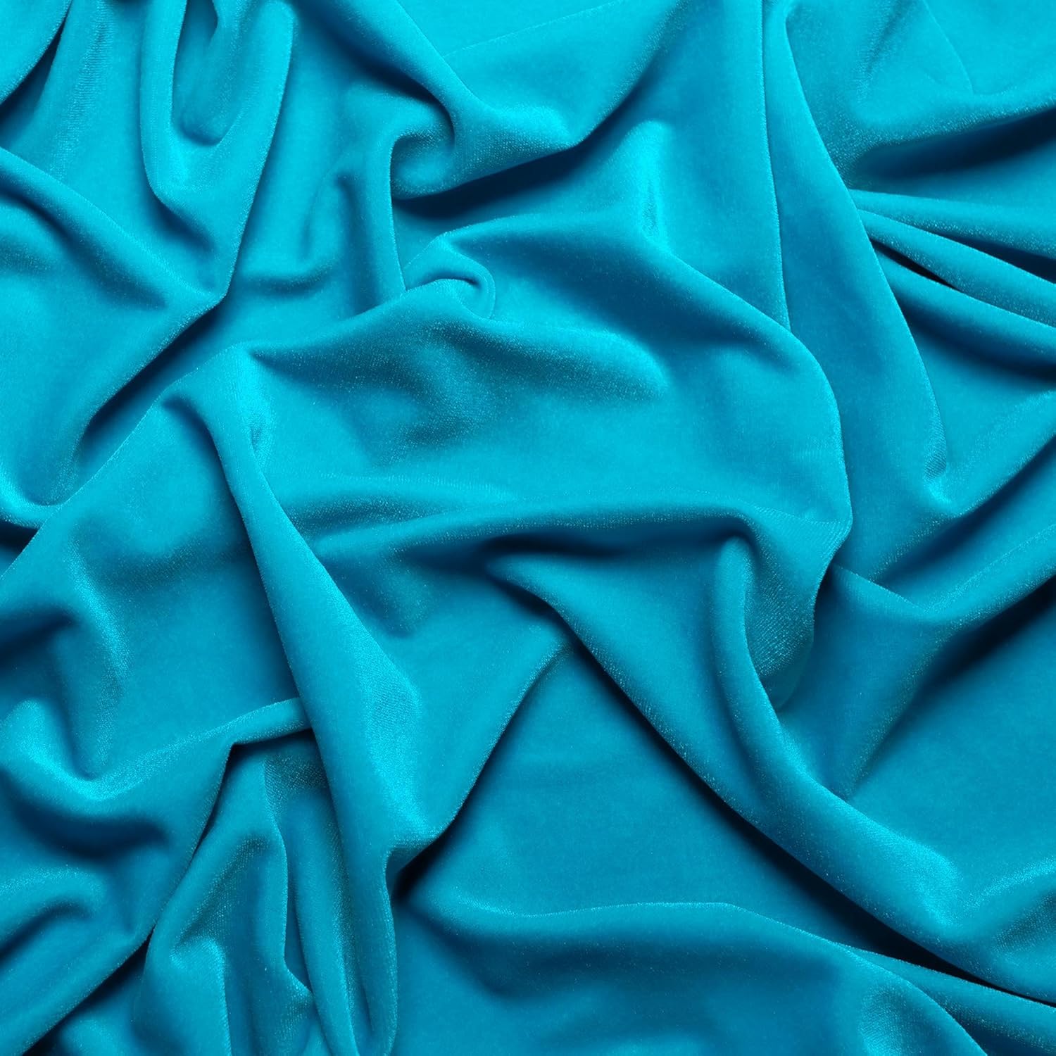The Yard – Tela de terciopelo elástico de tela de hielo, 60 pulgadas de ancho, tela elástica suave para coser ropa, disfraces, manualidades, 90%