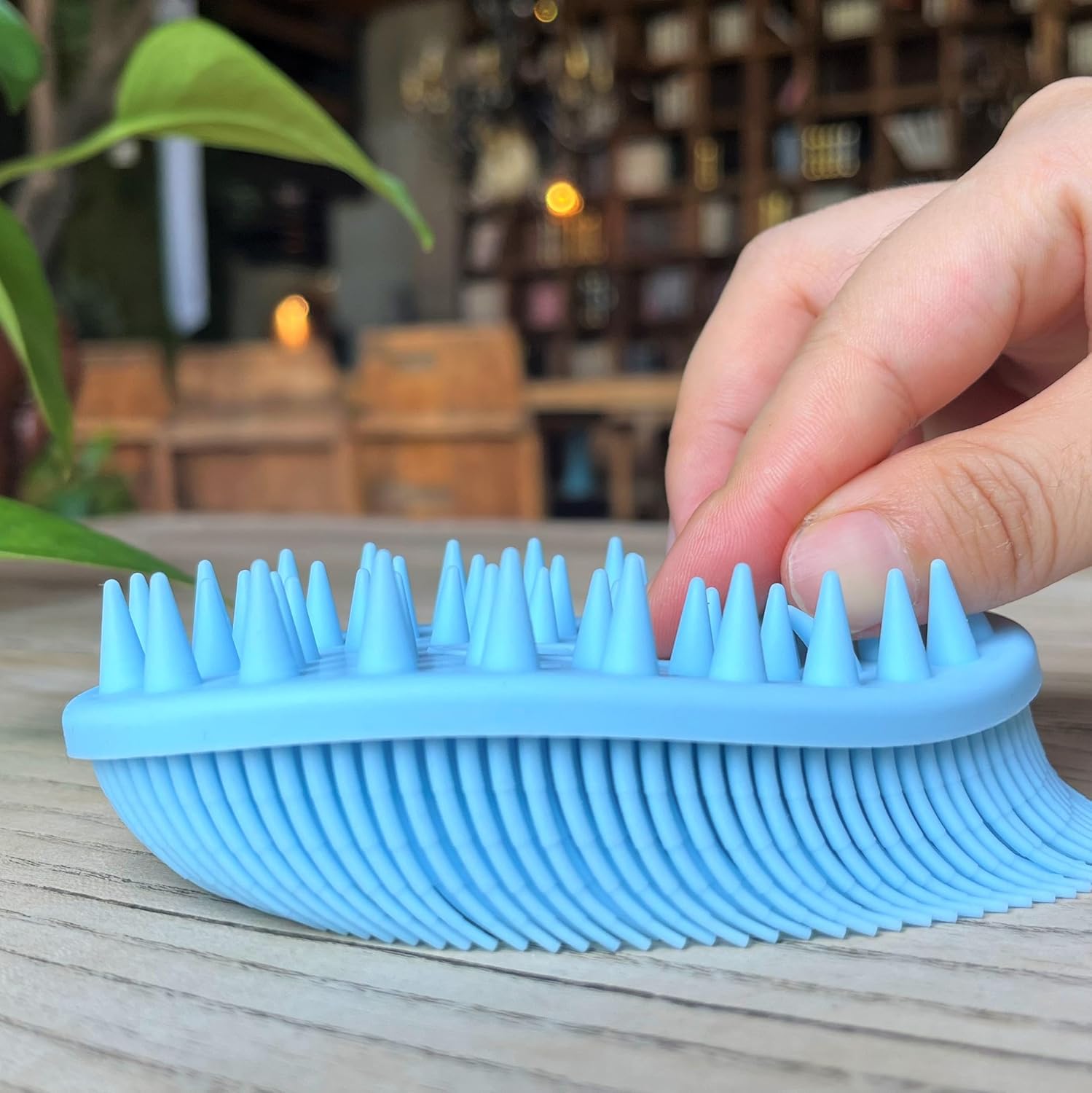 Cepillo sensorial prémium para niños o autismo, limpiador corporal de silicona suave, cepillos sensoriales 2 en 1 para terapia ocupacional, esponja