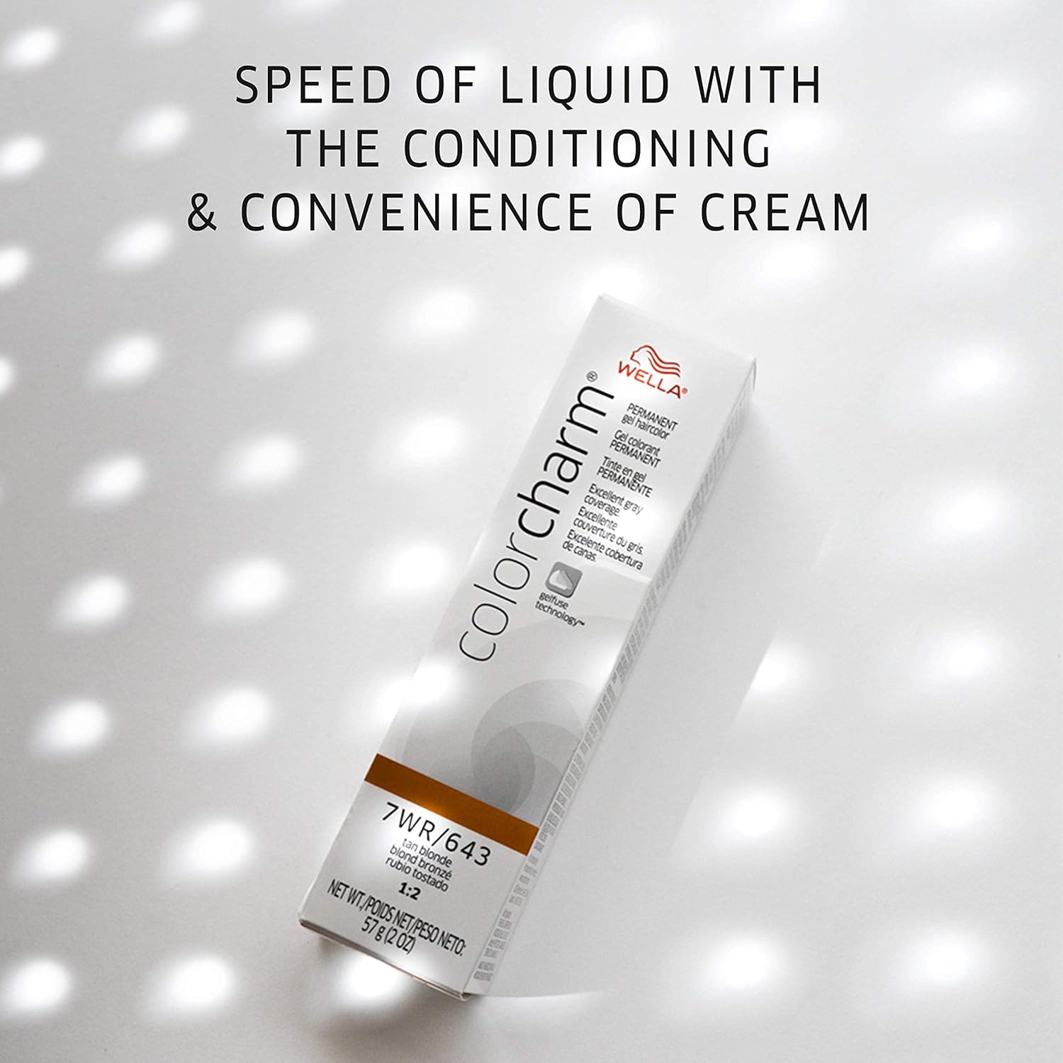 Wella Color Charm – Tinte en gel permanente, tono castaño