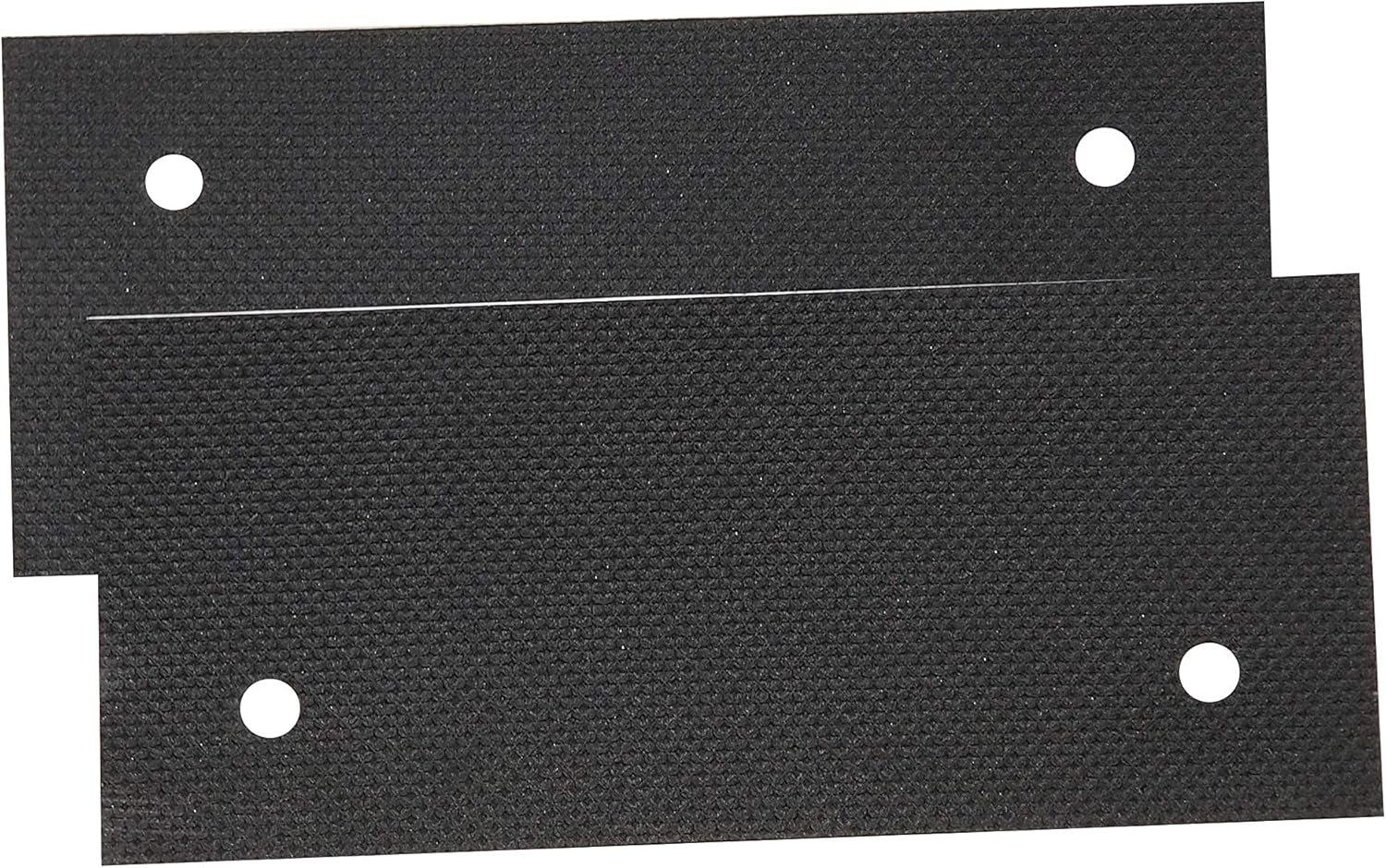 bROK Kit de rampa de aluminio de 12″ para tablones de 2″ x 12″ con almohadillas a prueba de arañazos de ancho completo. Crea rampas universales de