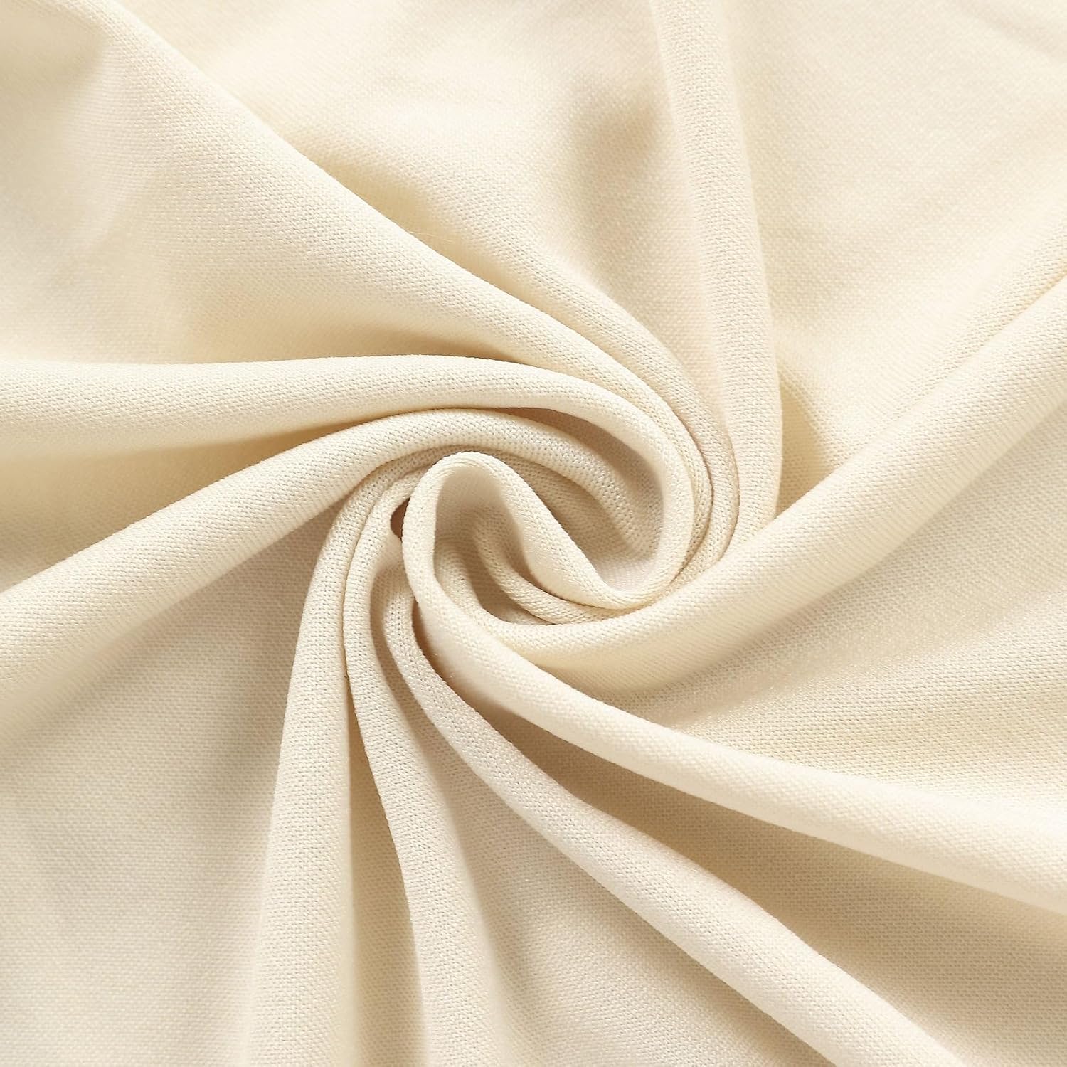 Efavormart – Cubierta de marco de fondo de elastano beige de 6 pies, cubierta de arco de boda de 2 lados