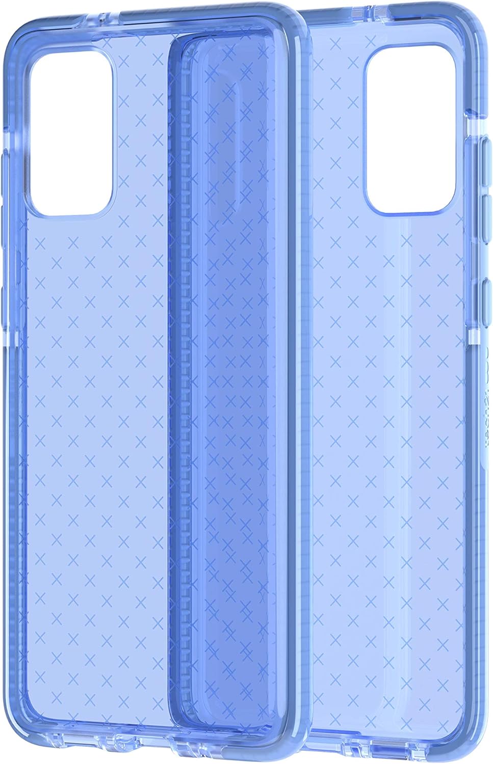 tech21 Evo Check – Funda para teléfono Samsung Galaxy S20+ Plus 5G, propiedades antimicrobianas higiénicamente limpias contra los gérmenes con