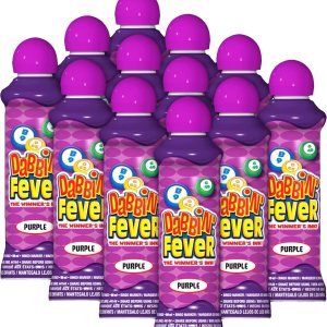 Dabbin’ Fever Bingo Daubers One Dozen – Dabbers de tinta de 3 onzas (morado) Dabbin’ Fever Bingo Daubers One Dozen – Dabbers de tinta de 3 onzas (morado)