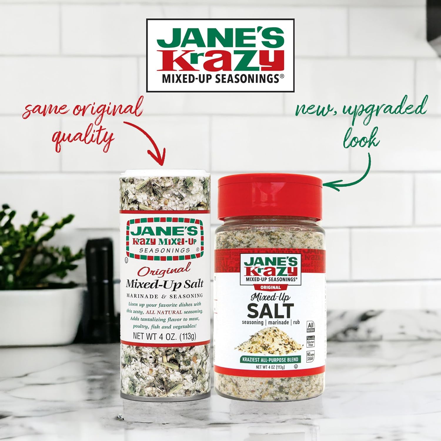 Jane’s Krazy Sal mixta, 4 onzas