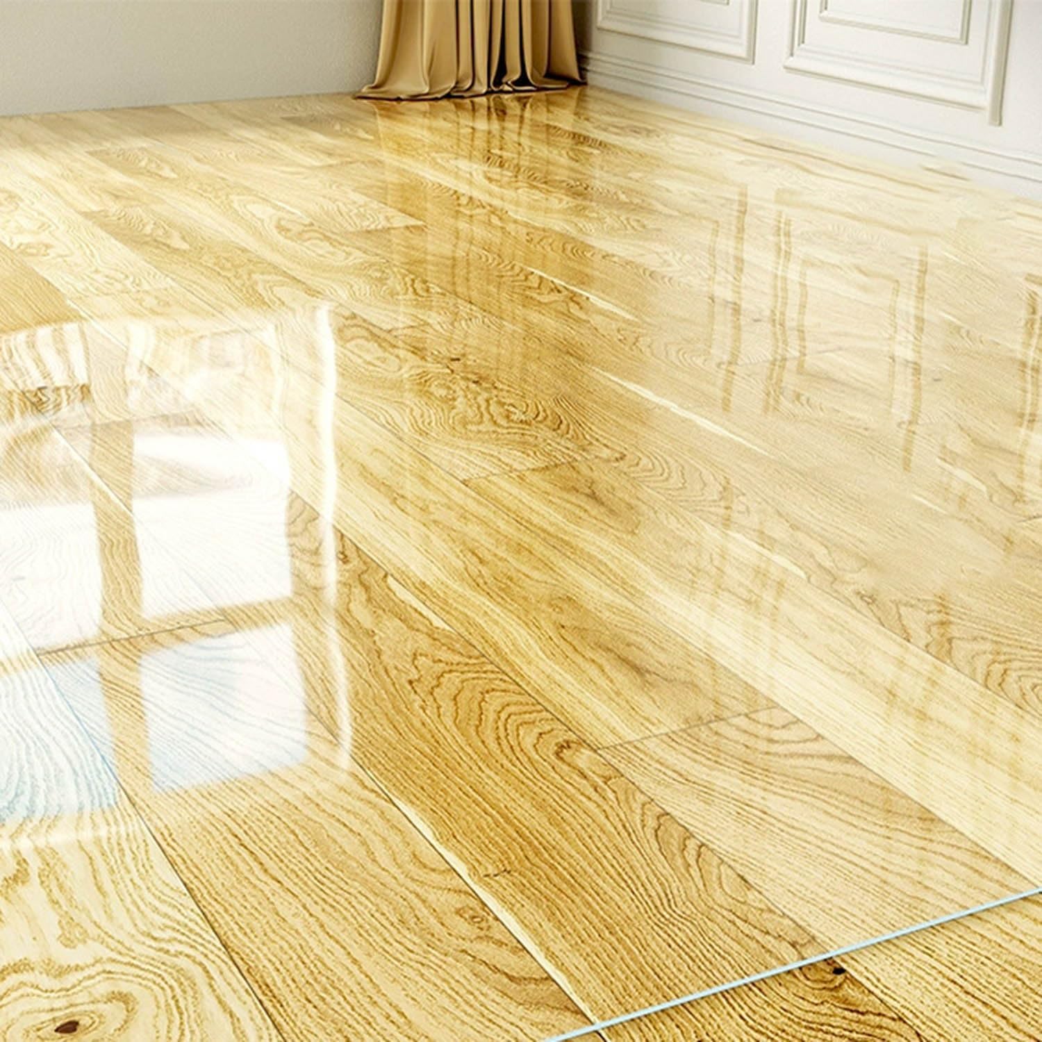 Tapete para silla de oficina para suelos de madera dura o alfombrado, tapete de piso de 0.06 pulgadas de grosor para escritorio de computadora,