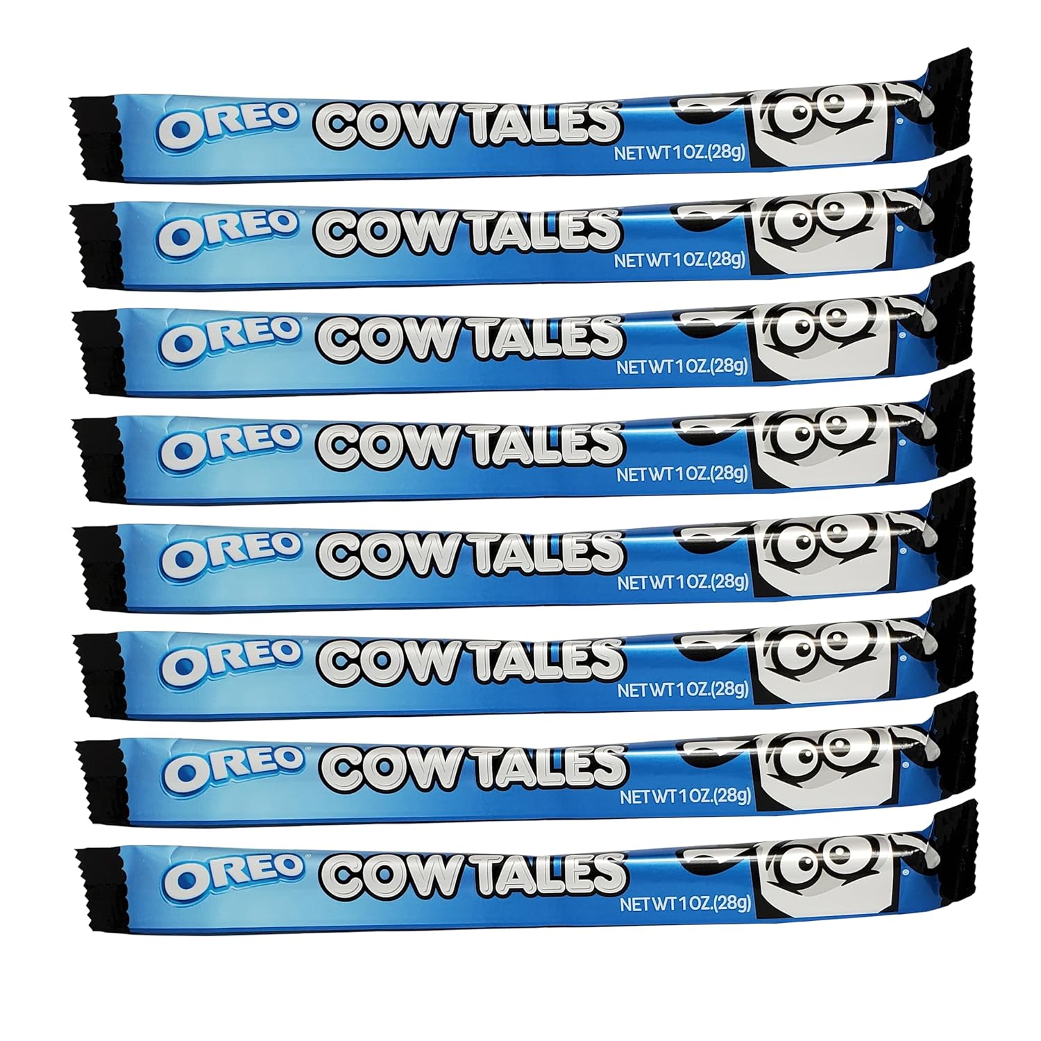 Goetze Cow Tales – Paquete de 8 caramelos sabrosos con imán de TastyPack (Oreo Cow Tales, 8 unidades)
