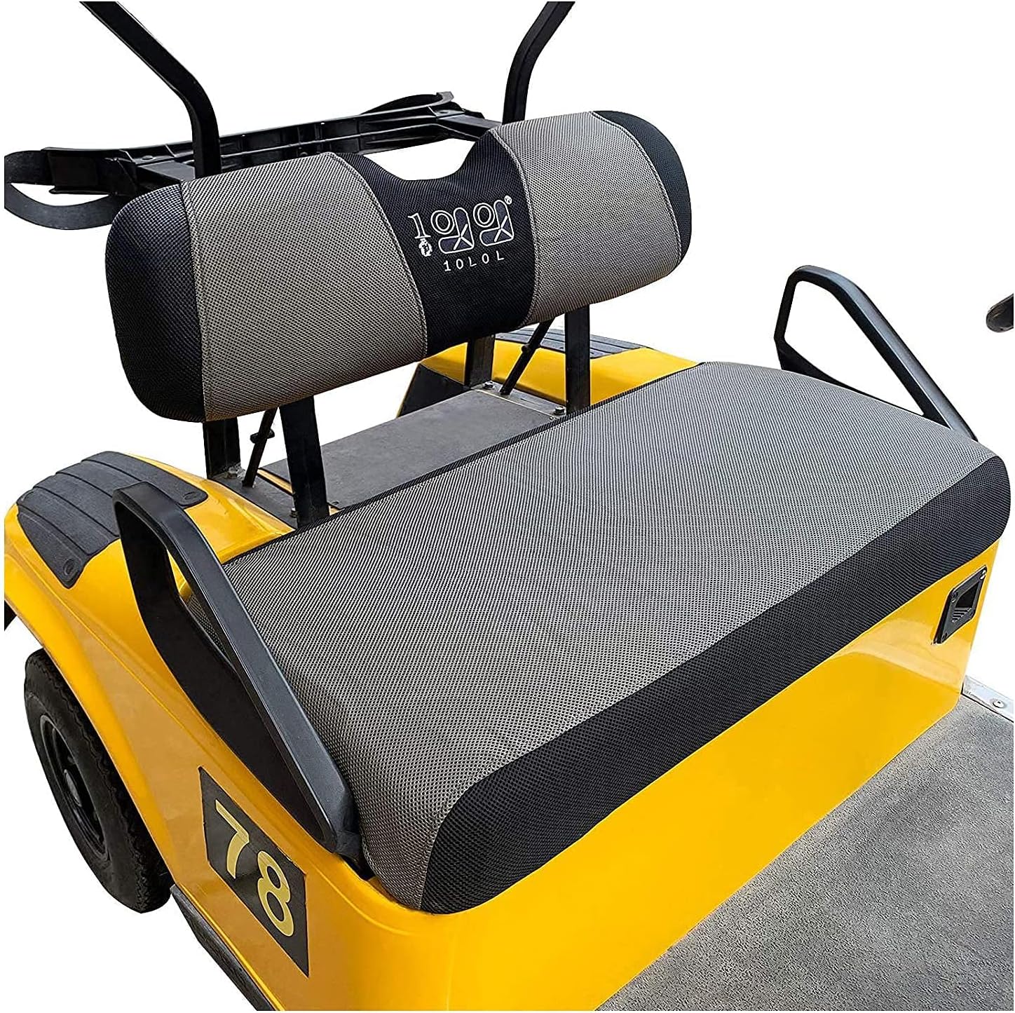 Juego de fundas de asiento delantero y trasero para carrito de golf para Club Car DS y EZGO RXV TXT, viste tu viejo asiento de carrito de golf –