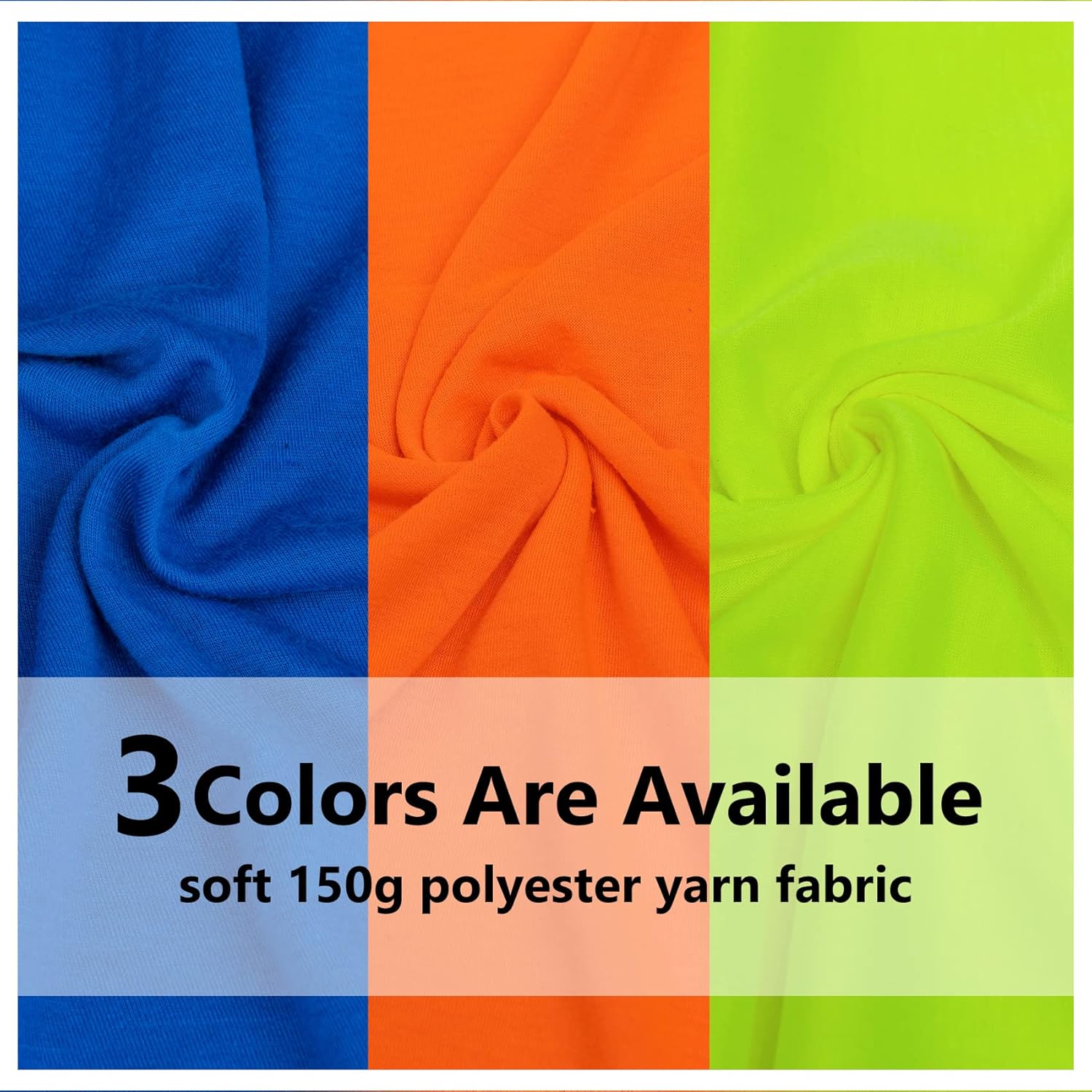Camisas de manga larga de seguridad de alta visibilidad para hombre, paquete de 3 camisas de trabajo de construcción con capucha (amarillo, XL)