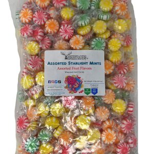 Yankee Traders Brand – Caramelos envueltos a luz de estrellas de frutas surtidas, 4 libras Yankee Traders Brand – Caramelos envueltos a luz de estrellas de frutas surtidas, 4 libras