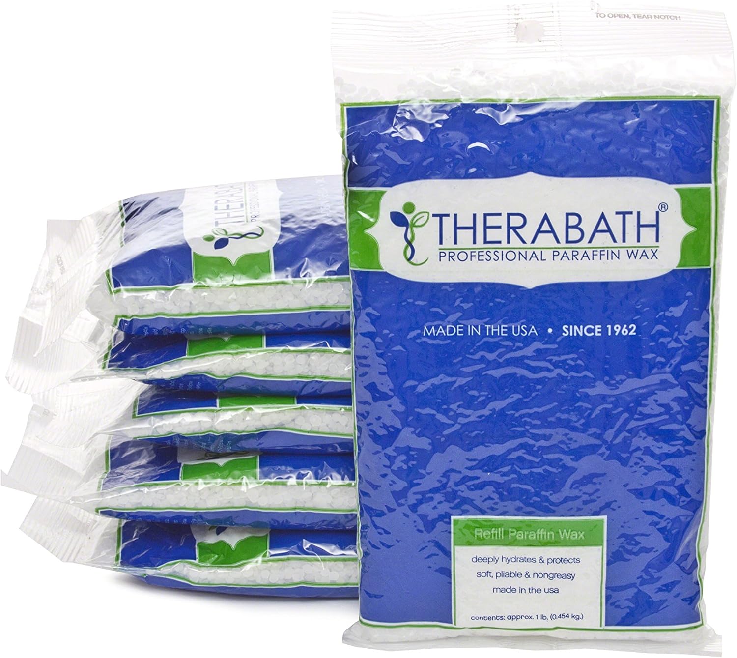 Cera de Parafin Therabath Refilla, 6libras