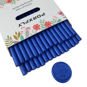 30 barras de cera de sellado de 0.27 pulgadas para pistola de pegamento, mini barras de sellado de cera PORXFLY ideales para tarjetas, sobres, 30 barras de cera de sellado de 0.27 pulgadas para pistola de pegamento, mini barras de sellado de cera PORXFLY ideales para tarjetas, sobres,