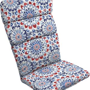 Arden Selections Outdoor Adirondack Cushion, 20 x 17, Water Repellent, Fade Resistant, for Adirondack or Rocking chairs 17 x 20, Clark Blue Arden Selections Outdoor Adirondack Cushion, 20 x 17, Water Repellent, Fade Resistant, for Adirondack or Rocking chairs 17 x 20, Clark Blue