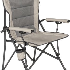 Lippert Scout Silla plegable para exteriores para camping, plegable, marco de tubo de acero, poliéster 600D, revestimiento de PVC resistente a los Lippert Scout Silla plegable para exteriores para camping, plegable, marco de tubo de acero, poliéster 600D, revestimiento de PVC resistente a los