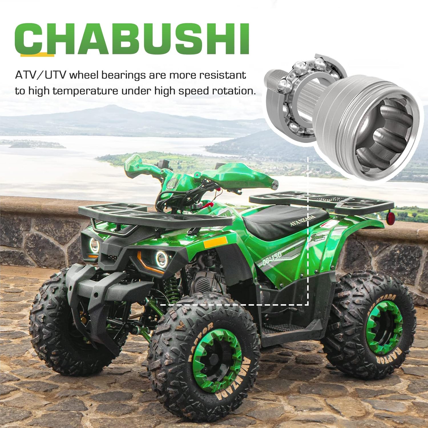 Rodamiento de rueda trasera delantera 293350040 para Can Am Maverick Outlander Commander Defender Renegade, Defender DPS HD10 2011-2020, Defender