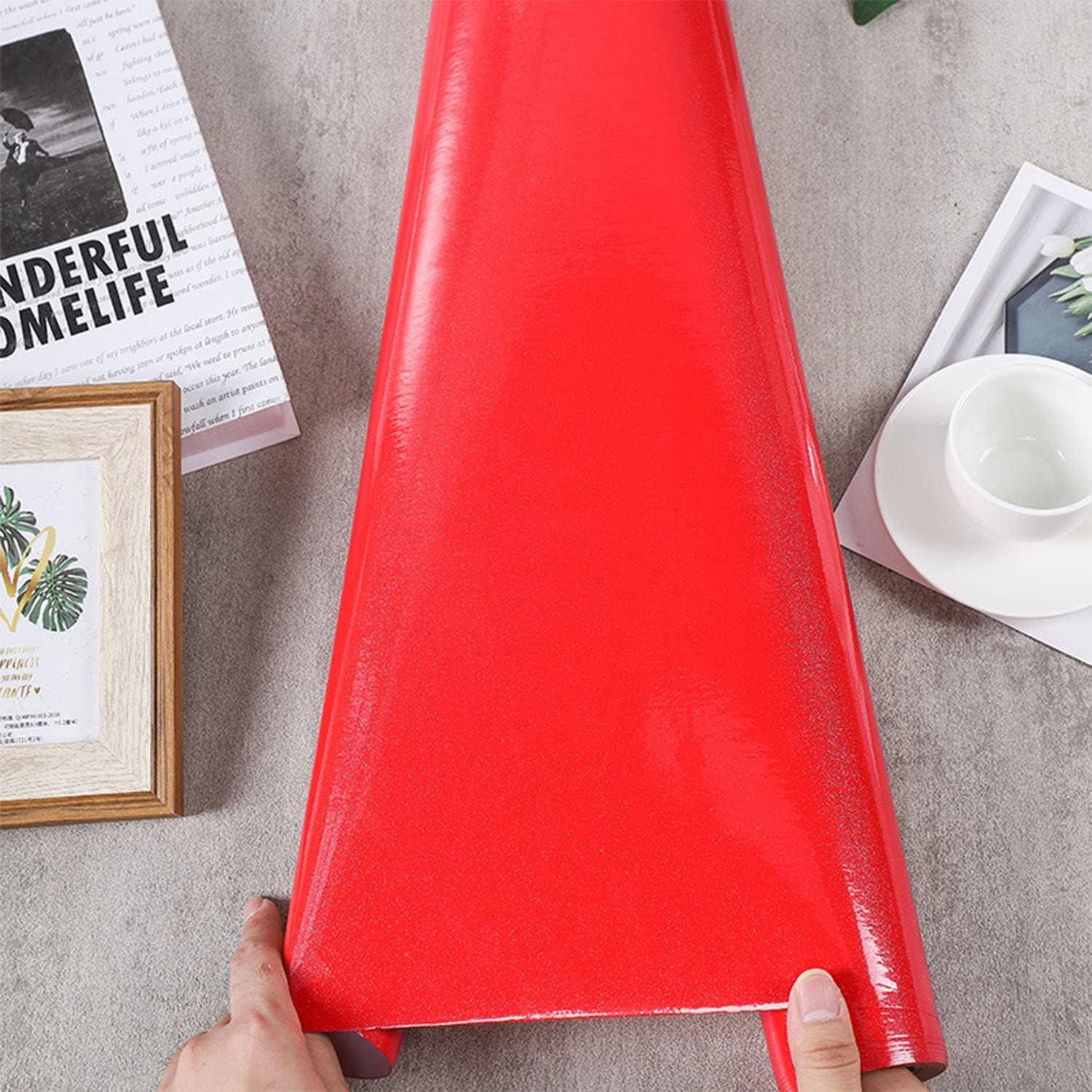 Papel de contacto con purpurina para encimera, impermeable, fácil de limpiar, autoadhesivo para armarios de cocina, armario, muebles decorativos