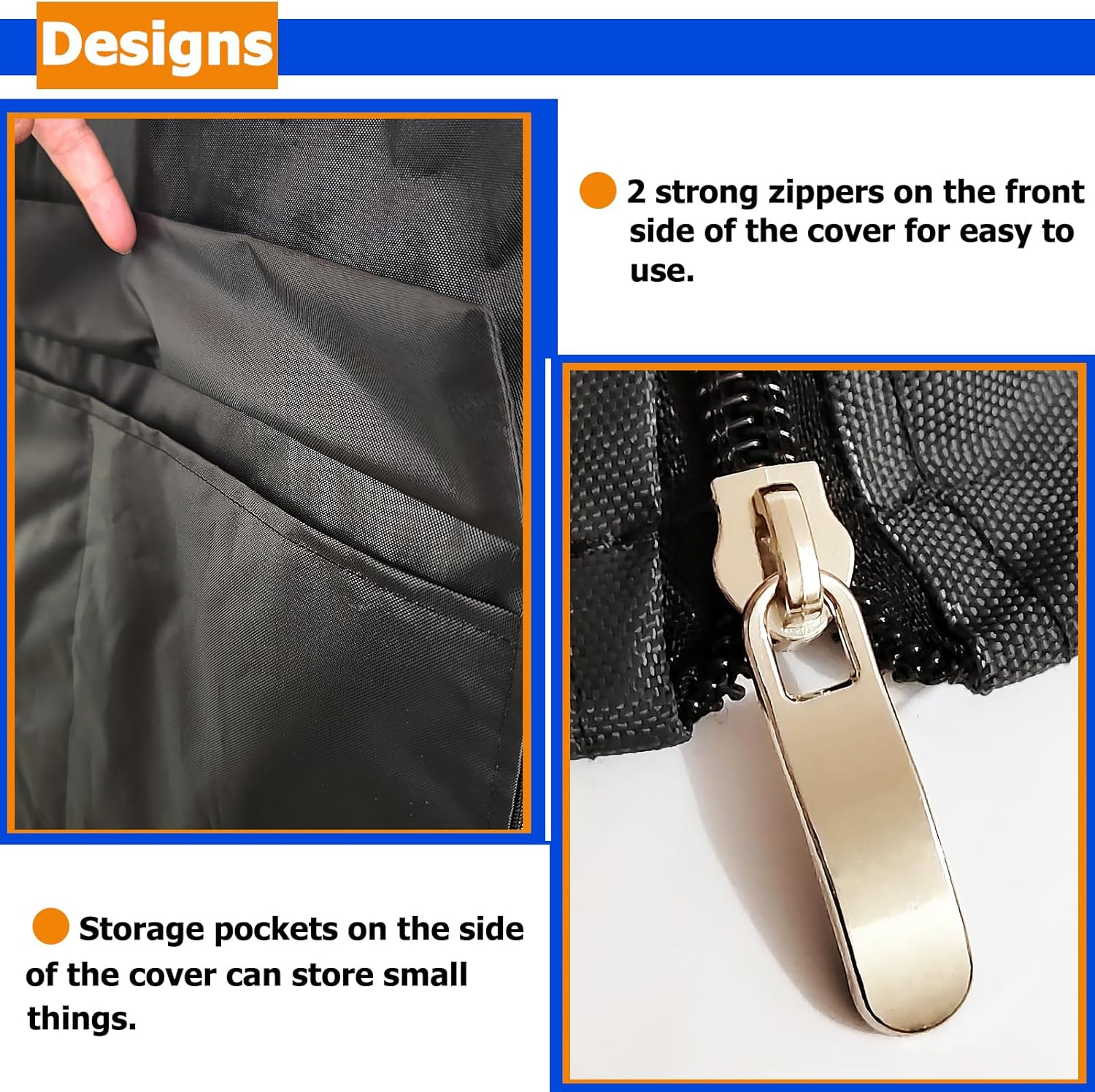 Cubierta de estante impermeable, 600D resistente al polvo, fundas de estante de alambre de almacenamiento al aire libre para estantes de alambre con