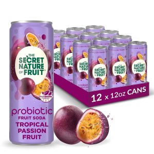 The Secret Nature of Fruit Refresco probiótico de frutas, apoya la salud intestinal y la inmunidad, 2 mil millones de probióticos, cero azúcar The Secret Nature of Fruit Refresco probiótico de frutas, apoya la salud intestinal y la inmunidad, 2 mil millones de probióticos, cero azúcar